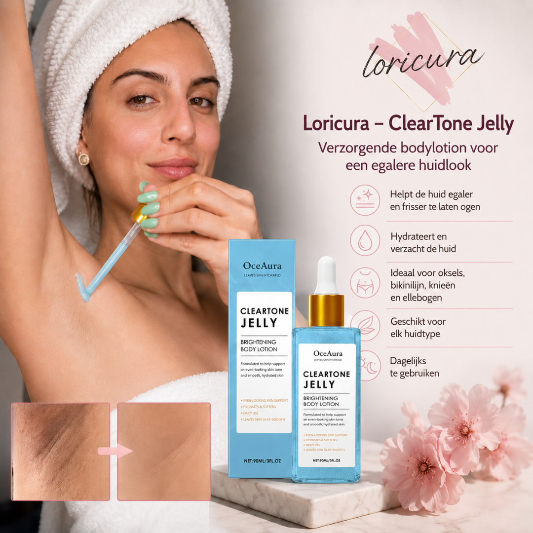 ClearTone Jelly | Verzorgende bodylotion voor een egalere huidlook