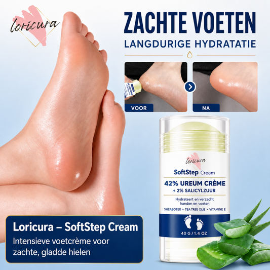 SoftStep Cream | Intensieve voetcrème voor zachte, gladde hielen