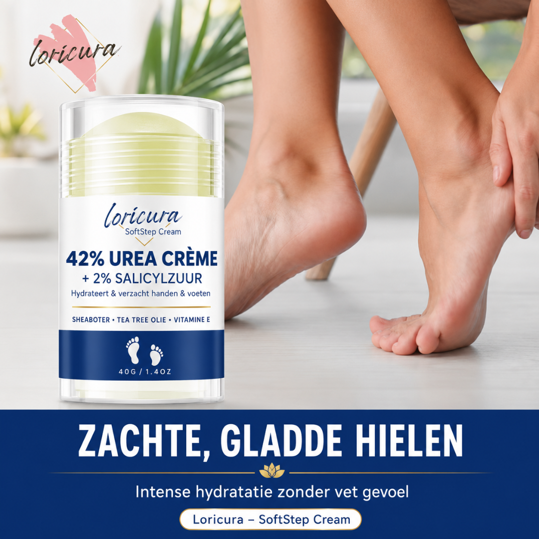 SoftStep Cream | Intensieve voetcrème voor zachte, gladde hielen