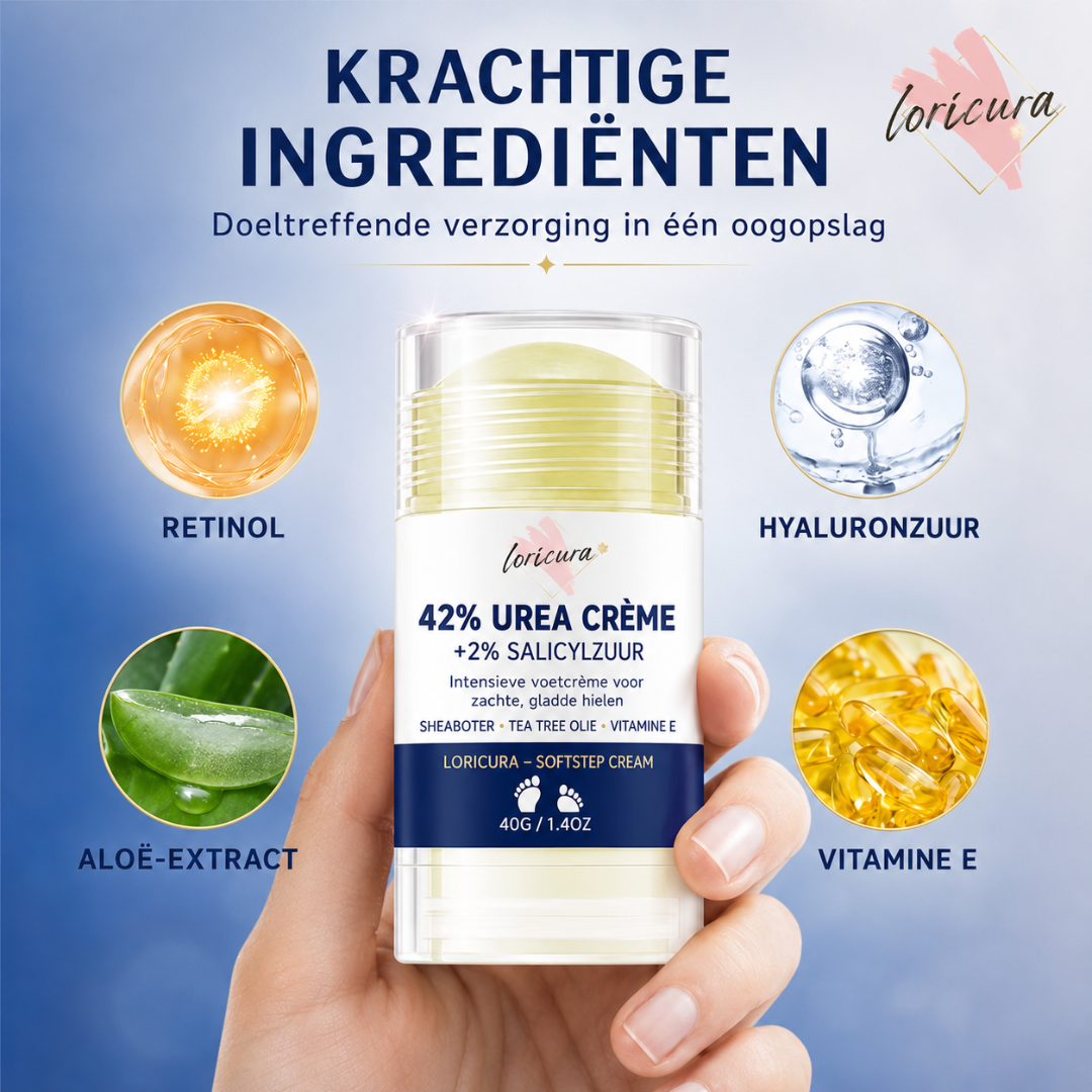 SoftStep Cream | Intensieve voetcrème voor zachte, gladde hielen