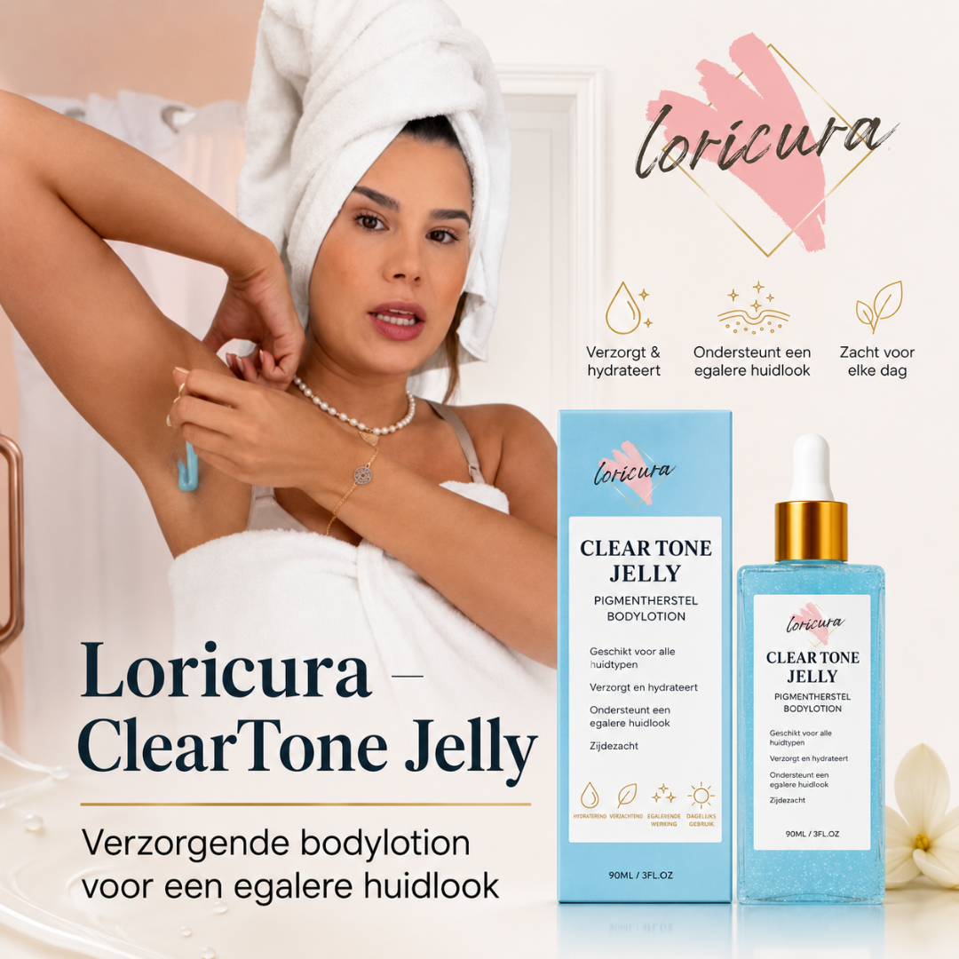 ClearTone Jelly | Verzorgende bodylotion voor een egalere huidlook